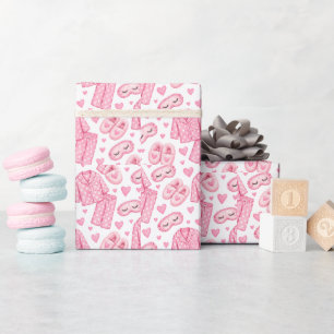 Papel De Regalo Fiesta de cumpleaños de la niña de panqueques y pi