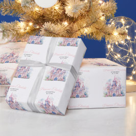 Papel De Regalo fiesta de cumpleaños de la princesa, cumpleaños de