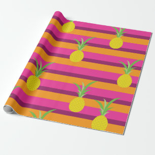 Papel De Regalo Fiesta de cumpleaños de Pineapple