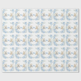 Papel De Regalo Fiesta de cumpleaños de Teddy Bear