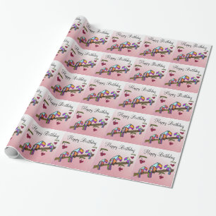 Papel De Regalo Fiesta de cumpleaños de Toucans