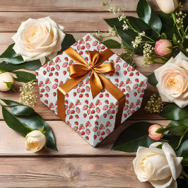 Papel De Regalo Fiesta de cumpleaños del Chica de fresas | Berry F