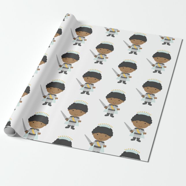 Papel De Regalo Fiesta de cumpleaños del Principito (Desenrollado)