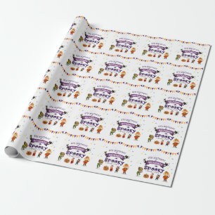 Papel De Regalo Fiesta de cumpleaños infantil con disfraces espelu