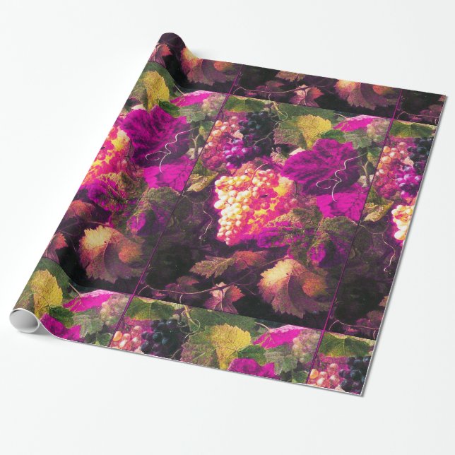 Papel De Regalo Fiesta DE DEGUSTACIÓN DE VINEYARD DE VINEYARD DE G (Desenrollado)