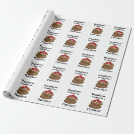 Papel De Regalo Fiesta de Desayuno de Panqueques