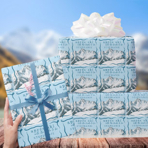 Papel De Regalo Fiesta de Despedida de Soltera Personalizada Despu