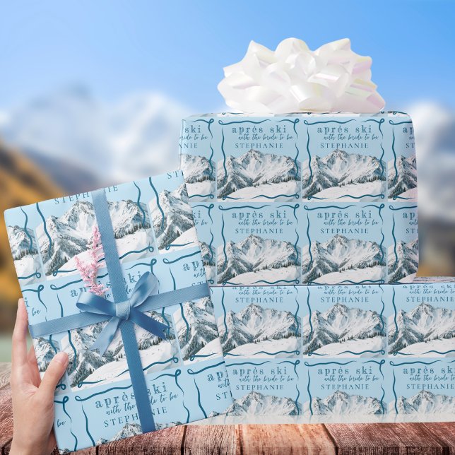Papel De Regalo Fiesta de Despedida de Soltera Personalizada Despu (Subido por el creador)