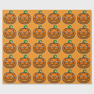 Papel de regalo fiesta de Halloween