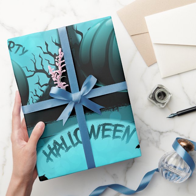 Papel De Regalo Fiesta de Halloween (Subido por el creador)