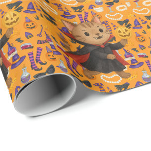 Papel De Regalo Fiesta de halloween para los amantes de las pelota