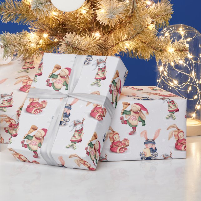 Papel De Regalo Fiesta de Navidades festivos (Vacaciones)