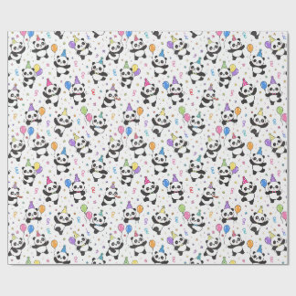 Papel De Regalo Fiesta de Panda