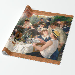 Papel De Regalo Fiesta de Renoir French Luncheon Boating