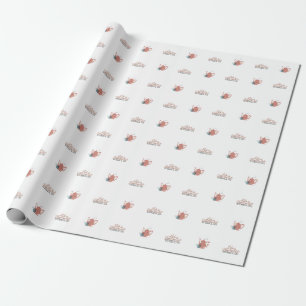 Papel De Regalo Fiesta de té de Baby Shower Cute Minimalista Boho 