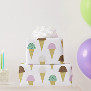 Papel De Regalo Fiesta de tratamiento de helados dulces