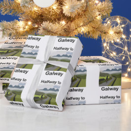 Papel De Regalo Fiesta de viaje a mitad de camino a Galway