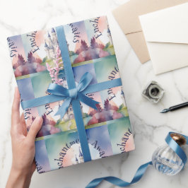 Papel De Regalo Fiesta del castillo de hadas de hadas