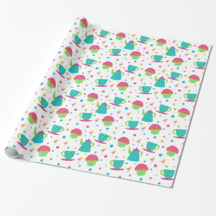 Papel De Regalo Fiesta del té