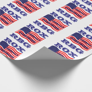 Papel De Regalo Fiesta Democratic liberal de RBG ROX Ginsburg