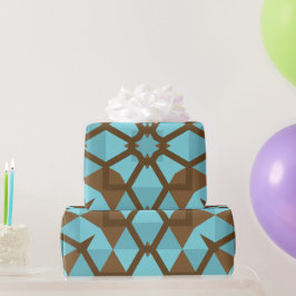 Papel De Regalo Fiesta única de regalo geométrica
