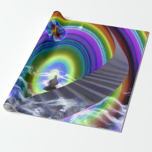 Papel De Regalo Figura de misterio en el Stargate interdimensional