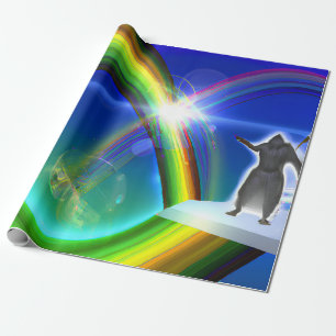 Papel De Regalo Figura de misterio en el Stargate interdimensional