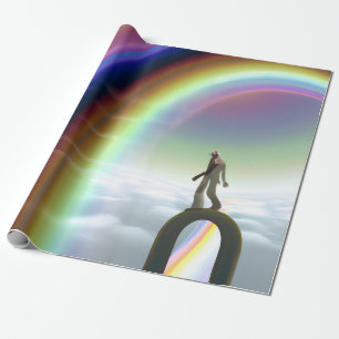 Papel De Regalo Figura de misterio en el Stargate interdimensional