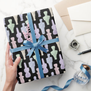 Papel De Regalo Figurillas Cicládicas