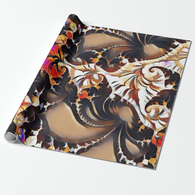 Papel De Regalo Fina (Desenrollado)