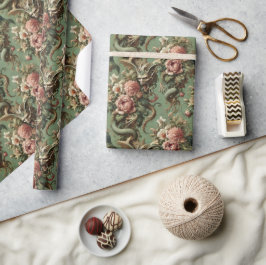 Papel De Regalo Finería de Drac - Mítico Dragón Gótico Bandana