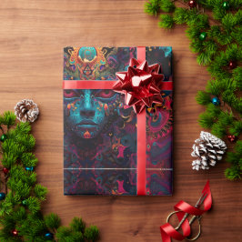 Papel De Regalo Fire of the Gods Gift Tag