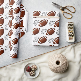 Papel De Regalo First Year Down Football Birthday