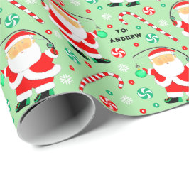 Papel De Regalo Fishing Holiday Gift