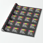 Papel De Regalo Físico Químico Profesora Estudiante Proton Scienc<br><div class="desc">Gracioso Nerdy Science Sorpresa para un estudiante,  químico,  físico,  profesor,  científico o farmacéutico. Regalo ideal para todos los Nerds Científicos a los que les gusta experimentar o hacer un experimento en el laboratorio o laboratorio.</div>