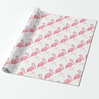 Papel De Regalo Flamenco rosado