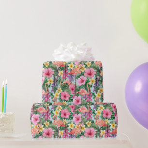 Papel De Regalo Flamencos rosados