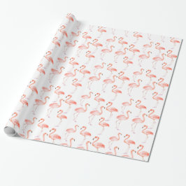 Papel De Regalo Flamencos rosados