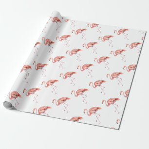 Papel De Regalo Flamingo rosa