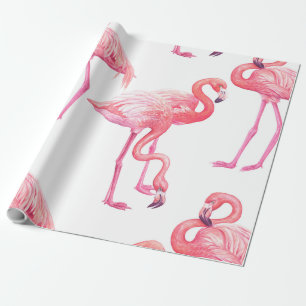 Papel De Regalo Flamingos
