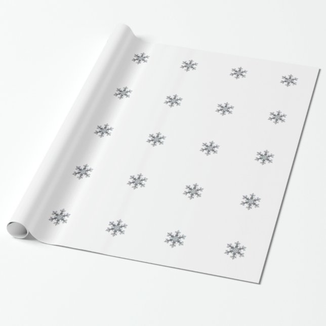 Papel De Regalo Flauta de nieve (Desenrollado)
