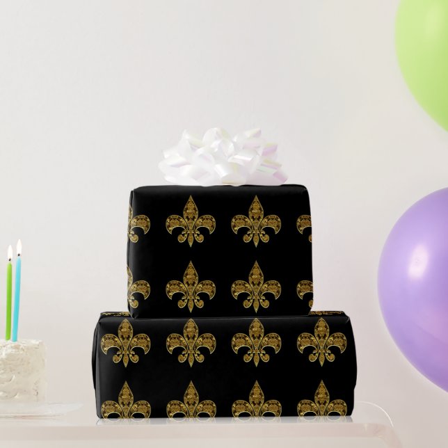 Papel De Regalo Fleur de Knight (Regalos de fiesta)