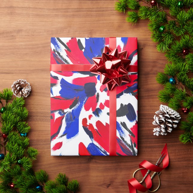 Papel De Regalo Fleur éclatée (Regalo de vacaciones)