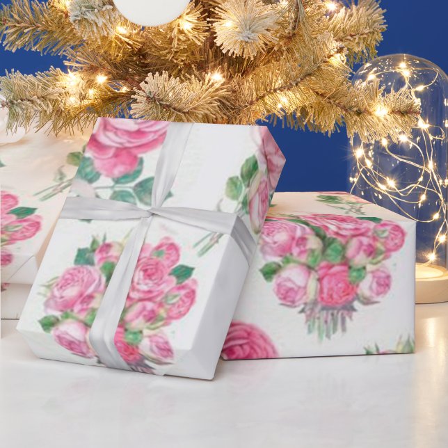 Papel De Regalo Flor (Vacaciones)