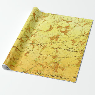 Papel De Regalo Flor amarilla