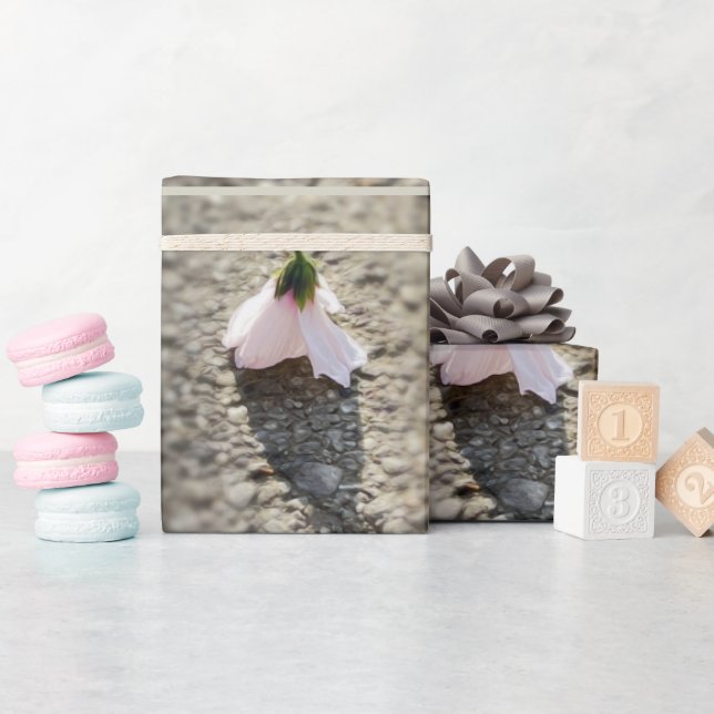 Papel De Regalo Flor de ajedrez (Baby Shower)