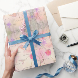 Papel De Regalo Flor de ensueño Jesús te ama
