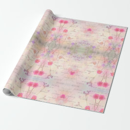 Papel De Regalo Flor de ensueño Jesús te ama