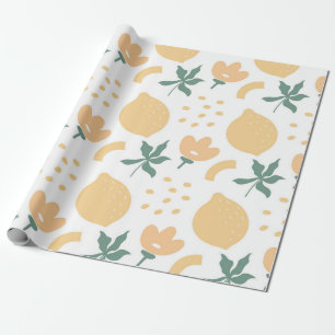 Papel De Regalo Flor de fruta de pasión