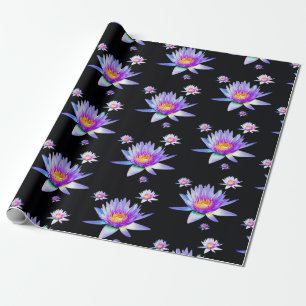 Papel De Regalo Flor de Lotus